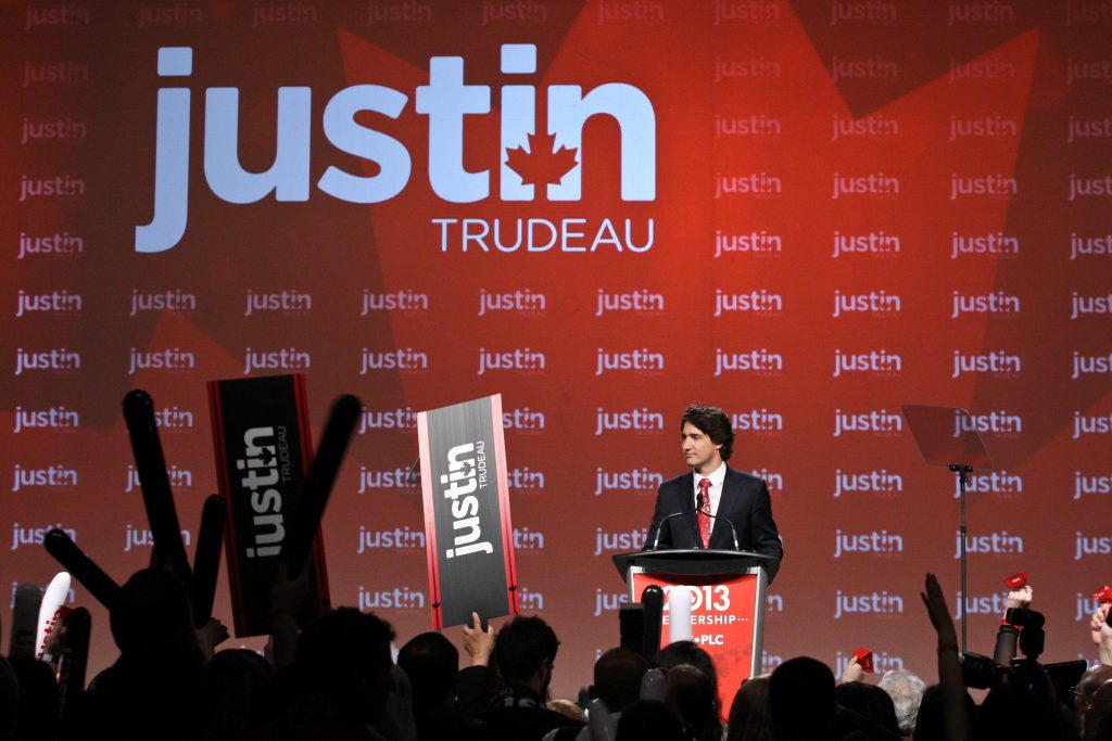 Justin Trudeau at National Showcase