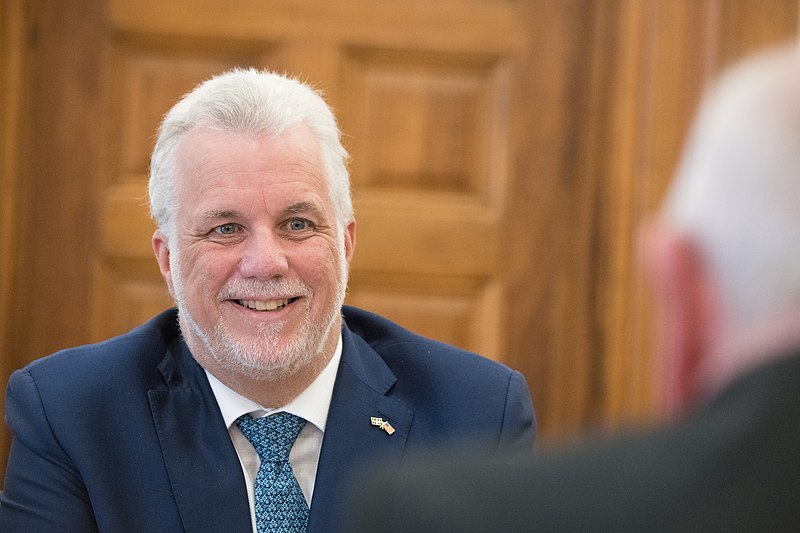 Leader of the Quebec Liberals, Philippe Couillard